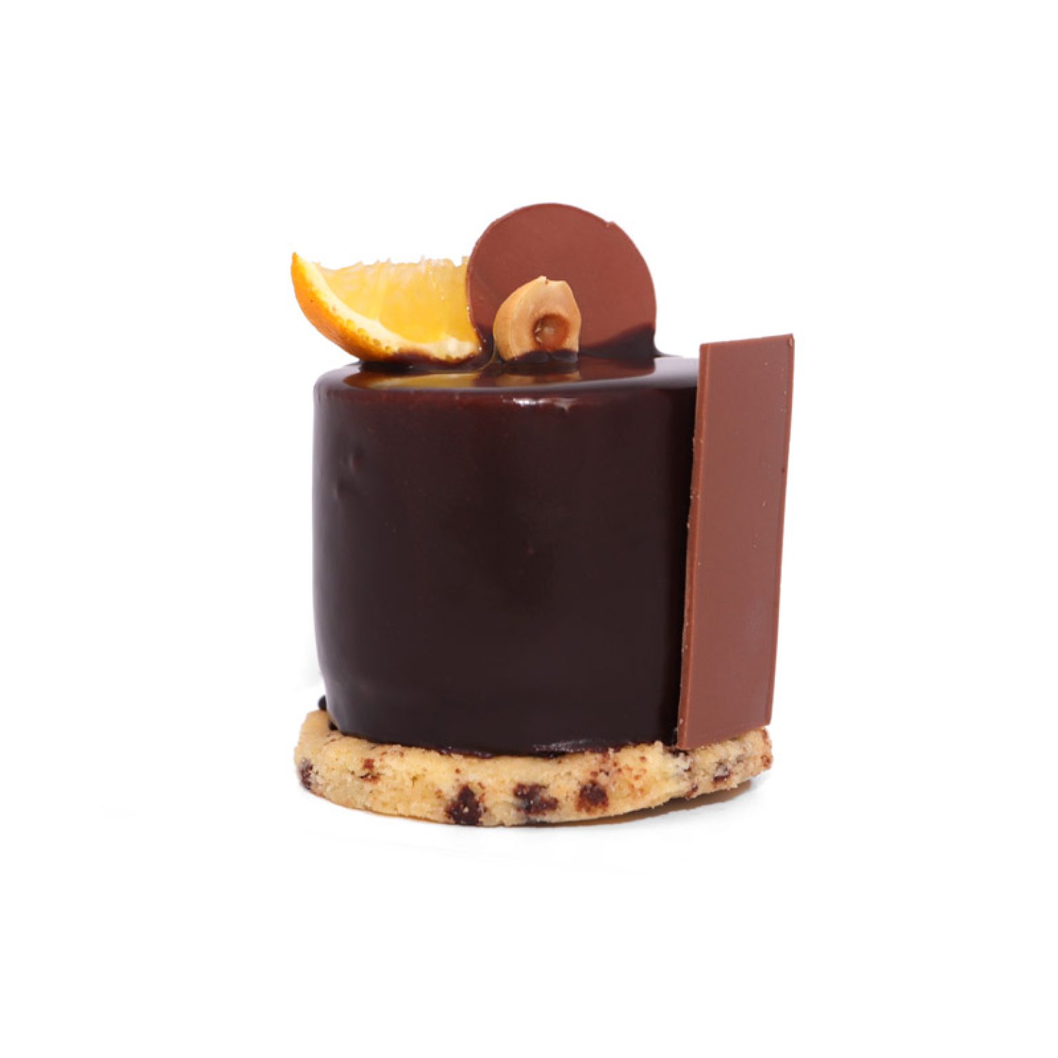 Individual Mousse de Chocolate y Naranja