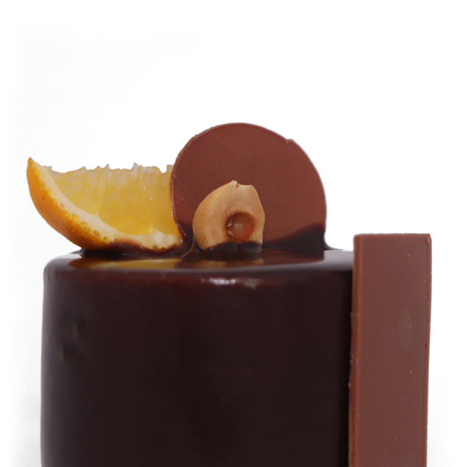 Individual Mousse de Chocolate y Naranja - Imagen 3