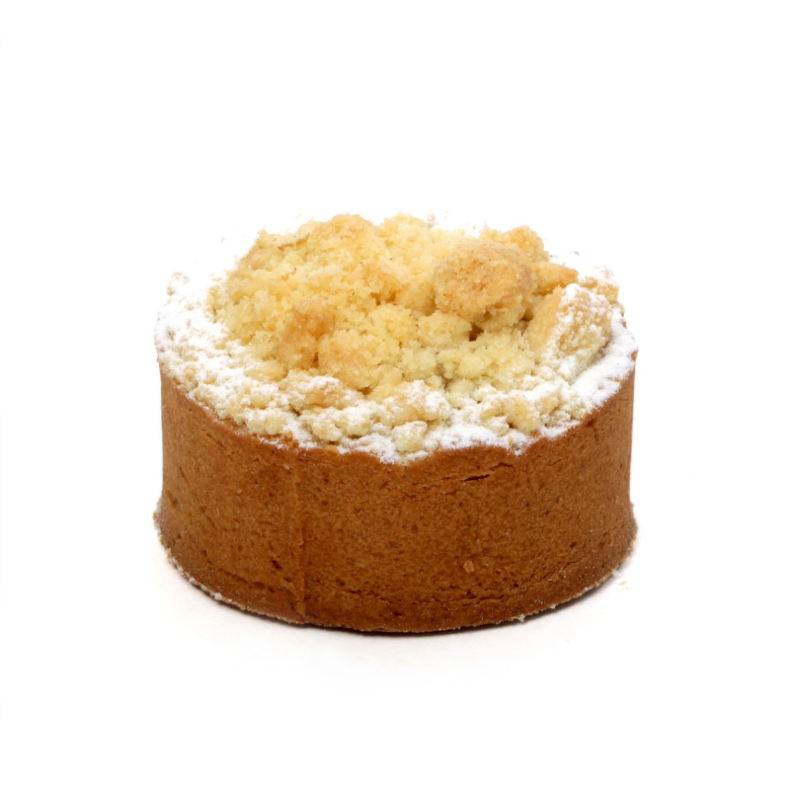 Individual Streussel de manzana